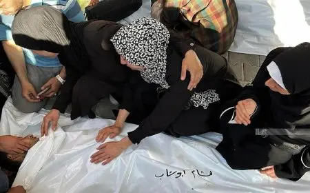 استشهاد فلسطينيين من بينهم أم وطفلها نتيجة قصف الاحتلال على مدينة غزة