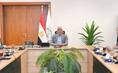 وزير الري يستعرض مستحقات الوزارة وخطط مستقبلية للتطوير والتقدم