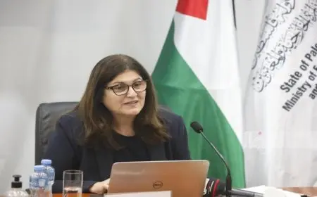 وزيرة الخارجية الفلسطينية تؤكد رفضها لمخططات تهجير شعبنا الفلسطيني