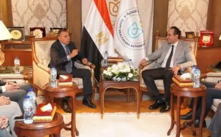 السبكي يناقش مع مدير شركة تاكيدا للأدوية أبرز المبادرات في علاج الأورام