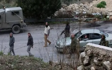 مستوطنون يهاجمون قرية شمال أريحا في الضفة الغربية ويتسببون في تهجير سكانها