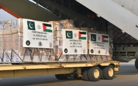 باكستان تشيد بجهود مصر في دعم قطاع غزة بالمساعدات الإنسانية