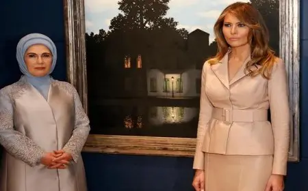 السيدة الأولى التركية تدعو ميلانيا ترامب للحديث عن معاناة أطفال غزة