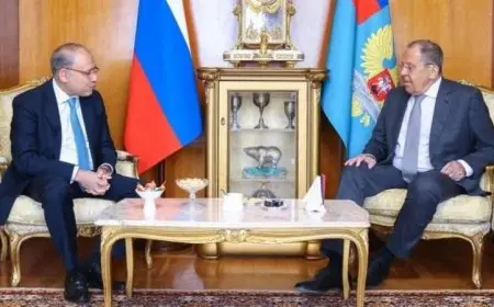 لافروف يعبر عن تقديره للعلاقات المصرية الروسية ودورها في تعزيز التعاون المشترك