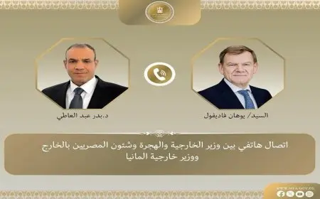 وزير الخارجية يلتقي بنظيره الألماني لمناقشة الأوضاع الإنسانية الحرجة في غزة