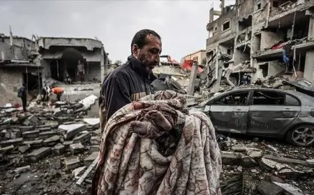 ارتفاع عدد الشهداء والجرحى جراء قصف الاحتلال لمناطق في قطاع غزة