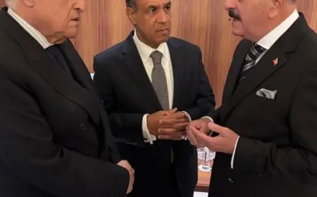 وزير الخارجية يتباحث مع نظيريه التونسي والجزائري بشأن التطورات في الأزمة الليبية