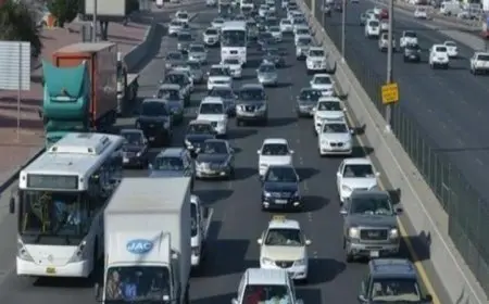 النشرة المرورية تعرف على مواقع الازدحام في شوارع القاهرة والجيزة