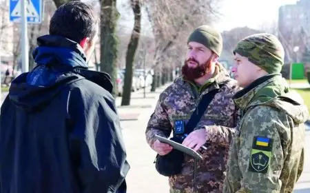 أوكرانيا تتيح سفر الرجال من 18 إلى 22 عاماً إلى الخارج