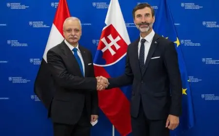 وزير خارجية سلوفاكيا يثني على تعزيز العلاقات الثنائية مع مصر