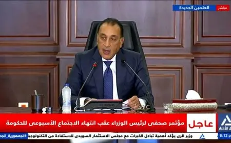 بث مباشر مدبولى يعلن عن دعوة المسؤولين اليابانيين لإنشاء منطقة صناعية في مصر
