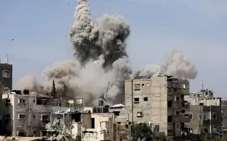 استشهاد 4 فلسطينيين إثر قصف الاحتلال الإسرائيلي لمناطق متفرقة في قطاع غزة