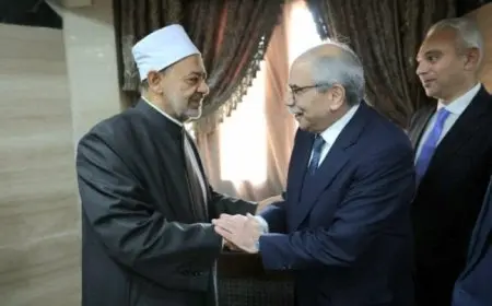 شيخ الأزهر يؤكد استعداد الأزهر الشريف لتدريب الأئمة اللبنانيين من السنة والشيعة