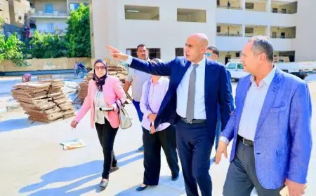 وزير التعليم يزور مواقع تحويل مدرستين إلى نموذج المدارس المصرية اليابانية