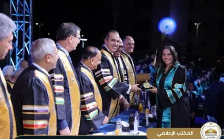 وزير الشئون النيابية يشارك في حفل تخرج مميز لدفعة الأكاديمية العربية للعلوم بالعلمين