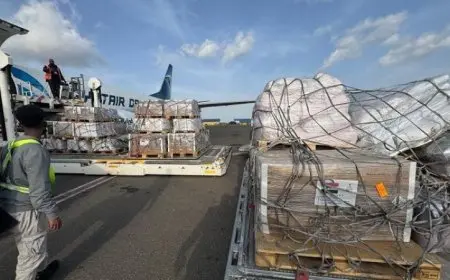 وصول شحنة المستلزمات الطبية إلى إريتريا لتعزيز الرعاية الصحية