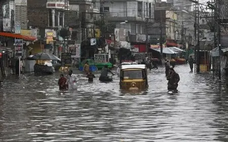 ارتفاع حصيلة ضحايا الفيضانات في إقليم البنجاب الباكستاني إلى 30 قتيلا