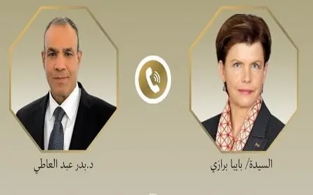 وزير الخارجية يؤكد لنظيرته اللاتفية أهمية دور أوروبا في تحقيق الهدنة بغزة