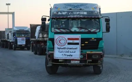 الهلال الأحمر المصري يؤكد أهمية تسريع دخول المساعدات الإنسانية إلى قطاع غزة