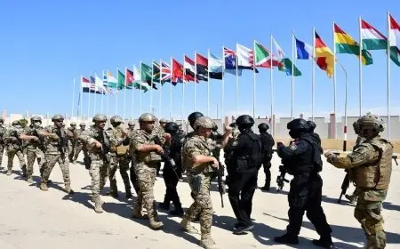 انطلاق فعاليات التدريب المشترك بين مصر وأمريكا “النجم الساطع – 2025”