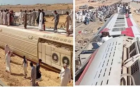 وزيرة التنمية المحلية تواصل متابعة حادث انقلاب قطار في محافظة مطروح مع المحافظ