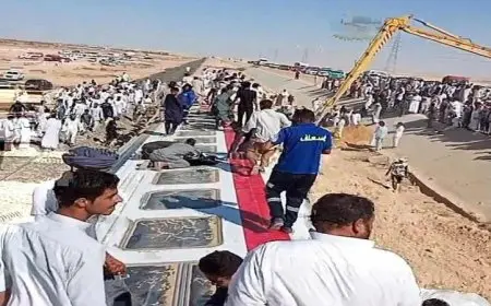 صحة مطروح تكشف عن ارتفاع عدد مصابي حادث القطار إلى 94 إصابة