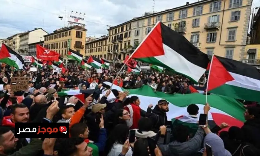 مظاهرات حاشدة في باريس تنديداً بعنف الاحتلال ودعماً لفلسطين