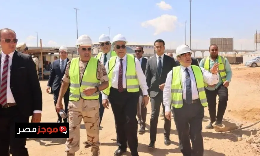 وزير العدل يقوم بجولة تفقدية لمشروع مدينة العدالة في العاصمة الإدارية الجديدة