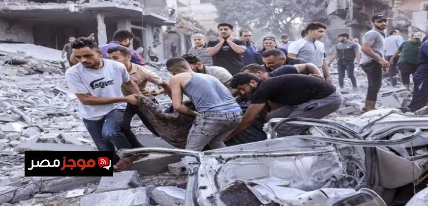 استشهاد 70 فلسطينيا جراء العدوان الإسرائيلى المتواصل على قطاع غزة منذ فجر اليوم