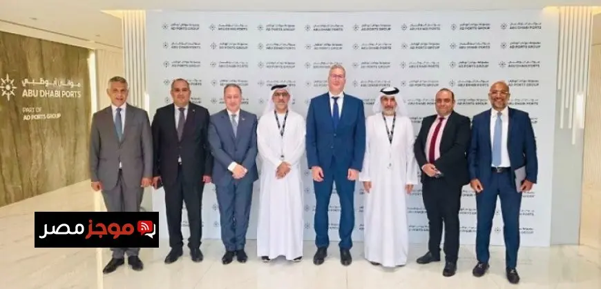 وزير البترول يبحث مع “موانئ أبوظبى” تعزيز التعاون الإقليمى