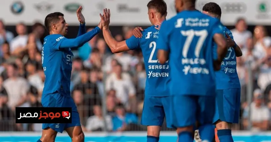 الهلال يكتسح بالينغن بسداسية في أول مباراة ودية استعداداً للموسم الجديد