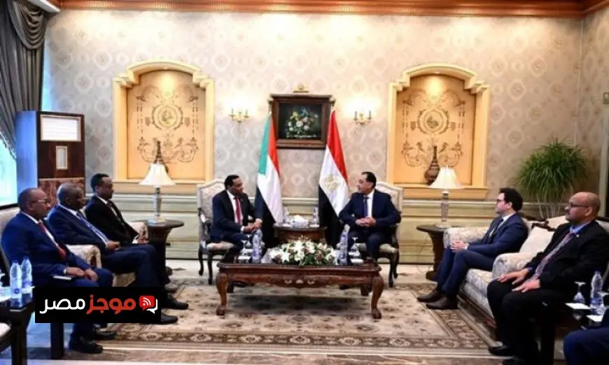 بدء جلسة مباحثات برئاسة مدبولي ونظيره السوداني لمناقشة القضايا المشتركة بين مصر والسودان