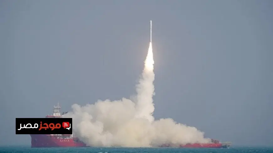 إطلاق الصين أقماراً صناعية جديدة من البحر