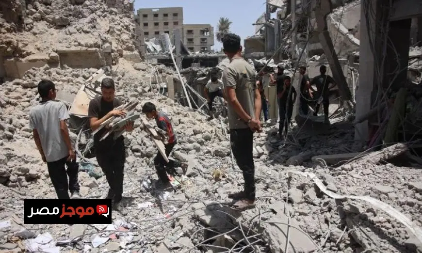 استشهاد 10 فلسطينيين جراء قصف طيران الاحتلال الإسرائيلي لمدينة غزة وخان يونس