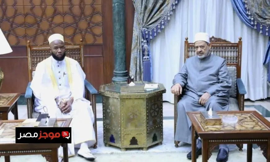 شيخ الأزهر يلتقي بمفتي بوروندي لتعزيز التعاون العلمي والدعوي والتدريبي