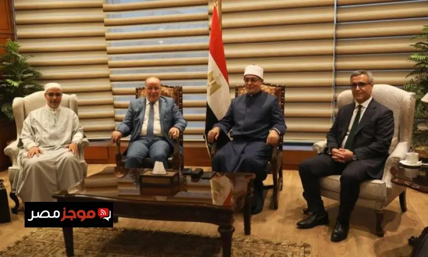 مفتي الجمهورية يستقبل المفتين والوزراء في المؤتمر العالمي للإفتاء لتعزيز الحوار والتعاون