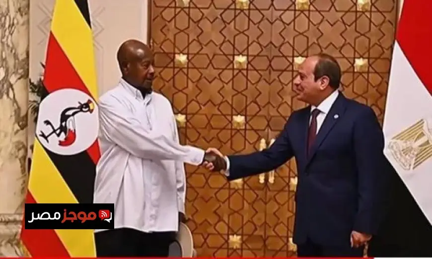 فيديو وصور حصرية لاستقبال الرئيس الأوغندي في قصر الاتحادية