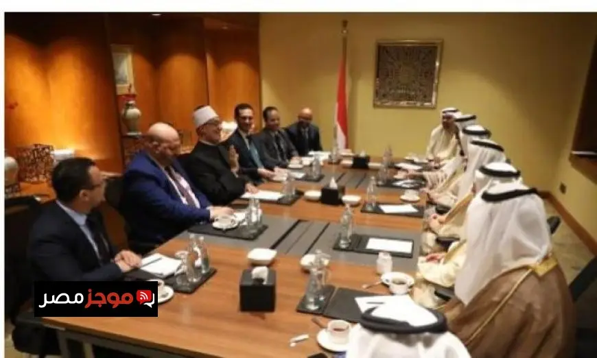 مفتي الجمهورية و رئيس الأوقاف في أبو ظبي يتبادلان الأفكار لتعزيز التعاون المشترك