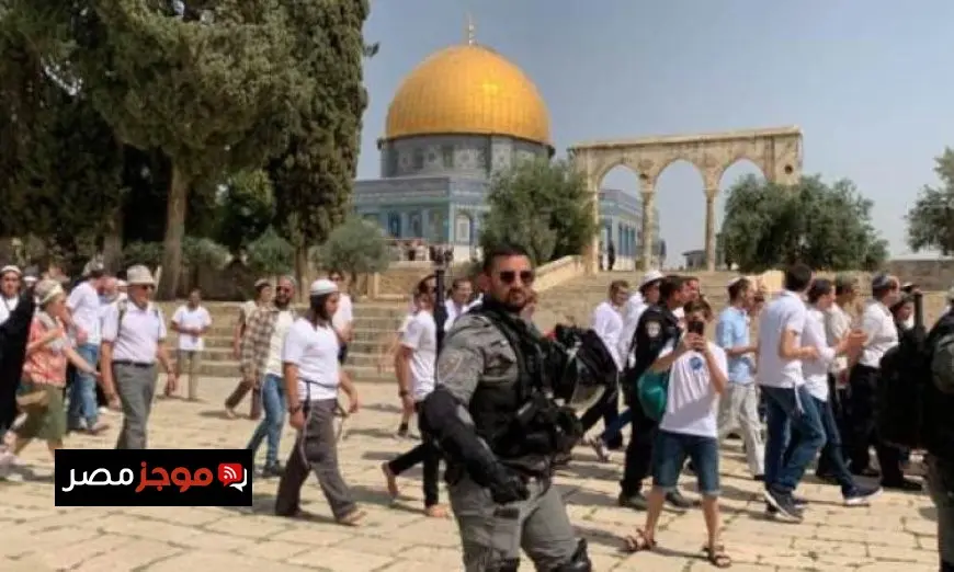 مستوطنون يهاجمون المسجد الأقصى تحت حماية قوات الاحتلال الإسرائيلي