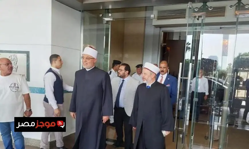 وداع مفتي الجمهورية للوفود في المؤتمر العالمي العاشر للإفتاء