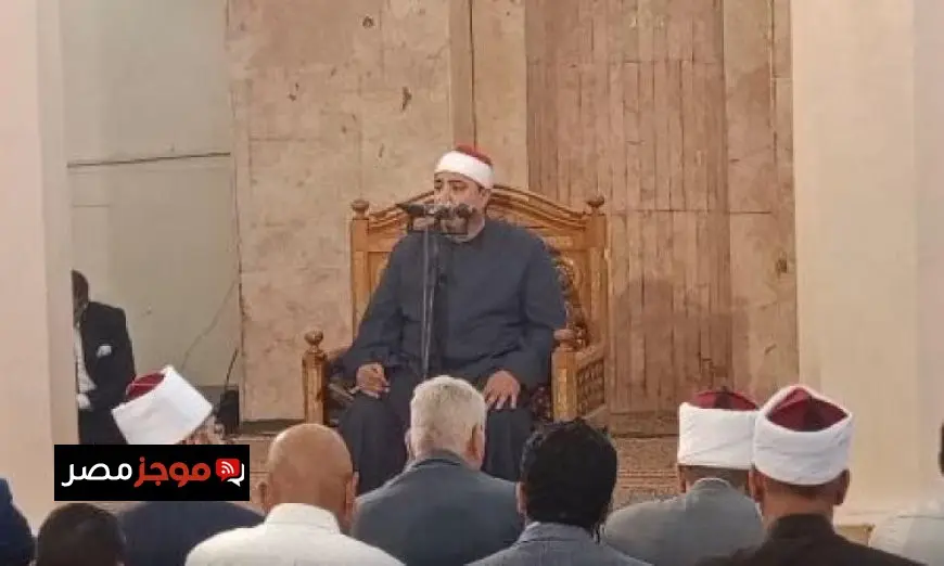 وزير الأوقاف يشارك في صلاة الجمعة بمسجد التعمير في شمال سيناء