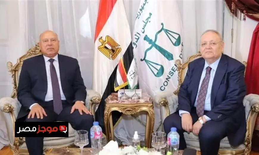 رئيس مجلس الدولة يرحب بكامل الوزير ويثني على الدور الحيوي لوزارتي النقل والصناعة