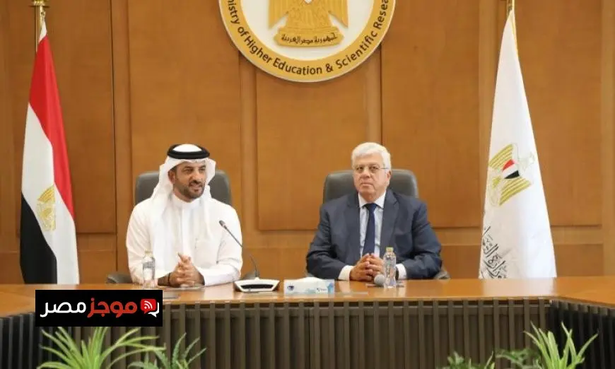 عاشور يستكشف آفاق التعاون مع نائب حاكم الشارقة ورئيس جامعة الشارقة