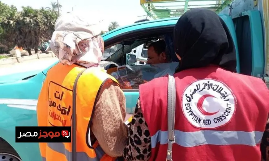 الهلال الأحمر ينظم حملة توعية لتحقيق القيادة الآمنة ويستفيد منها أكثر من 14 ألف شخص