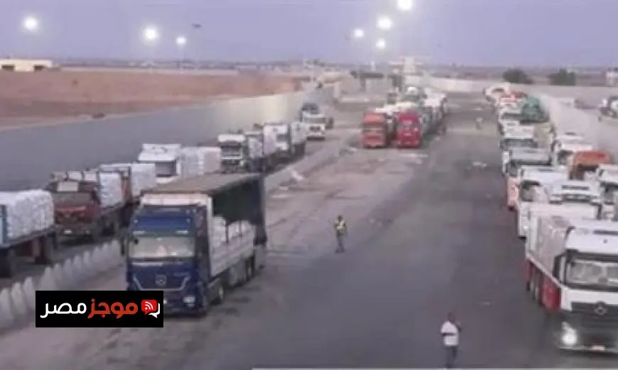 الهلال الأحمر يعلن عن انطلاق قافلة زاد العزة 18 محملة بأكثر من 85 ألف سلة غذائية لأهالي غزة