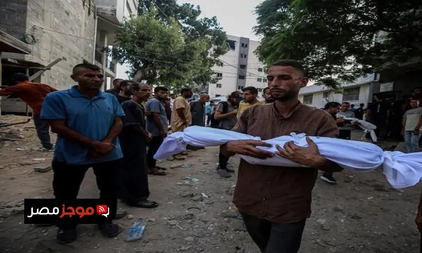 استشهاد طفل فلسطيني إثر قصف إسرائيلي مروع في مدينة غزة