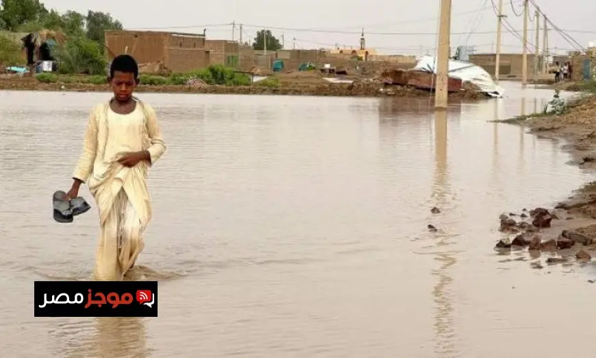 سبعة قتلى بينهم امرأتان وطفل نتيجة الأمطار الغزيرة في ولاية نهر النيل بالسودان