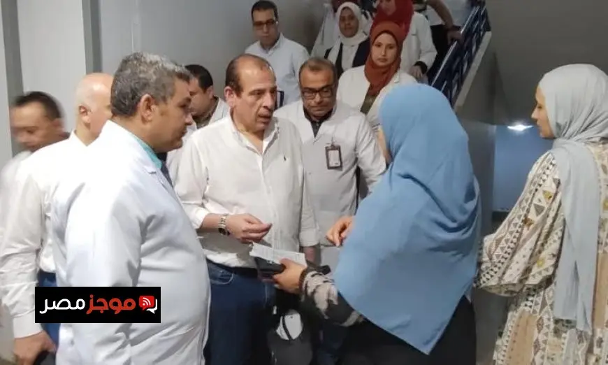 نائب وزير الصحة والسكان يقوم بجولة تفقدية في منشآت طبية بمحافظة القليوبية