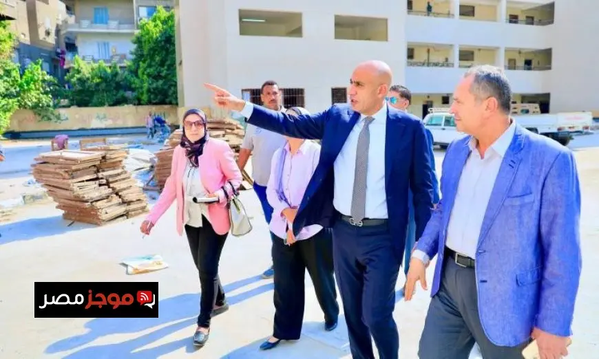 وزير التعليم يزور مواقع تحويل مدرستين إلى نموذج المدارس المصرية اليابانية