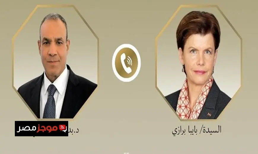 وزير الخارجية يؤكد لنظيرته اللاتفية أهمية دور أوروبا في تحقيق الهدنة بغزة
